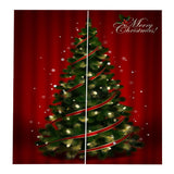 Max Christmas Living Room Bedroom Window Drapes 2 Panel Set 79x55" A