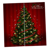 Max Christmas Living Room Bedroom Window Drapes 2 Panel Set 79x55" A