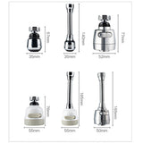 Max Kitchen Sink Faucet Nozzle Bubbler Adapter Aerator Short Type 2 Gears Switch