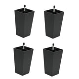 Maxbell 4x Bed Riser Table Lifts Furniture Square Feet Plinth Floor Protector 11.5cm