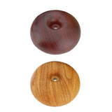 Max 175ml Wood Grain Humidifier Mute Bedroom USB Spray Humidifiers Dark Brown
