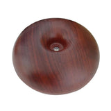 Max 175ml Wood Grain Humidifier Mute Bedroom USB Spray Humidifiers Dark Brown