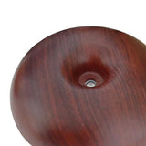 Max 175ml Wood Grain Humidifier Mute Bedroom USB Spray Humidifiers Dark Brown