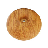 Max 175ml Wood Grain Humidifier Mute Bedroom USB Spray Humidifiers Light Brown