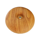 Max 175ml Wood Grain Humidifier Mute Bedroom USB Spray Humidifiers Light Brown