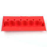 Maxbell Rubber Empaistic Pattern Wood Grain Tool DIY Wall Decoration 2pcs