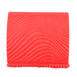 Maxbell Rubber Empaistic Pattern Wood Grain Tool DIY Wall Decoration 2pcs