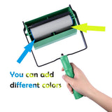 Max Maxb DIY Texture Patterned Paint Rollers Head for Walls Roller Printing Machine B