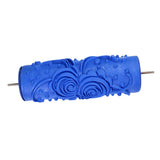 Max Maxb DIY Texture Patterned Paint Rollers Head for Walls Flower Shape Head
