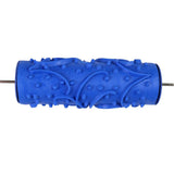 Max Maxb DIY Texture Patterned Paint Rollers Head for Walls Flower Shape Head