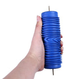 Max Maxb DIY Texture Patterned Paint Rollers Head for Walls Parallel Stripes Head