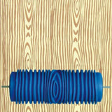Max Maxb DIY Texture Patterned Paint Rollers Head for Walls Parallel Stripes Head