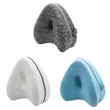 Max Heart Shape Memory Foam Leg Pillow Side Sleep Knee Pillow Gray