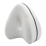 Max Heart Shape Memory Foam Leg Pillow Side Sleep Knee Pillow White
