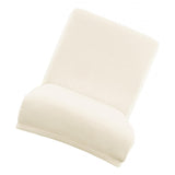 Max Stretch Short Low Back Chair Cover Bar Counter Stool Slipcover Creamy