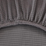 Max 2-Piece Sofa Cover Slipcover Furniture Protector 3 Cushion Couch Gray