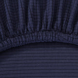 Max 2-Piece Sofa Cover Slipcover Furniture Protector 3 Cushion Couch Dark Blue