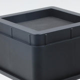 Max 4pcs Set Heavy Duty Square Plastic Furniture Risers Lifts Bed Risers