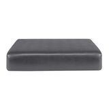 Max Waterproof PU Leather Sofa Seat Cushion Cover Protector Grey_1 Seater