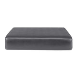 Max Waterproof PU Leather Sofa Seat Cushion Cover Protector Grey_1 Seater