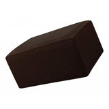 Max Storage Ottoman Stool Cover Footstool Stretch Grid Slipcover Deep Coffee
