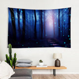Maxbell 3D Printed Indoor Wall Hanging Tapestry Forest 150 x 150cm