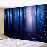 Maxbell 3D Printed Indoor Wall Hanging Tapestry Forest 150 x 150cm