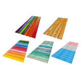 Max Maxb Rustic Runner Rug Floor Mat Modern Home Strip Rug Orange(60x180cm)
