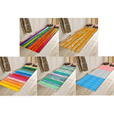 Max Maxb Rustic Runner Rug Floor Mat Modern Home Strip Rug Orange(60x180cm)