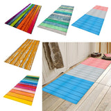 Max Maxb Rustic Runner Rug Floor Mat Modern Home Strip Rug Orange(60x180cm)