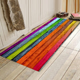 Max Maxb Rustic Runner Rug Floor Mat Modern Home Strip Rug Orange(60x180cm)