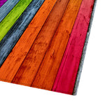 Max Maxb Rustic Runner Rug Floor Mat Modern Home Strip Rug Orange(60x180cm)