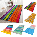 Max Maxb Rustic Runner Rug Floor Mat Modern Home Strip Rug Orange(60x180cm)