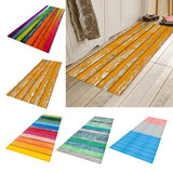 Max Maxb Rustic Runner Rug Floor Mat Modern Home Strip Rug Orange(60x180cm)
