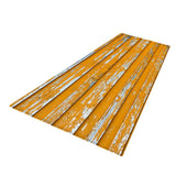 Max Rustic Runner Rug Floor Mat Modern Home Strip Rug Yellow(60x180cm)