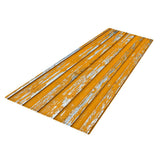 Max Rustic Runner Rug Floor Mat Modern Home Strip Rug Yellow(60x180cm)