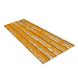 Max Rustic Runner Rug Floor Mat Modern Home Strip Rug Yellow(40x120cm)