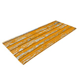 Max Rustic Runner Rug Floor Mat Modern Home Strip Rug Yellow(40x120cm)