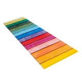 Max Rustic Runner Rug Floor Mat Modern Home Strip Rug Rainbow(60x180cm)