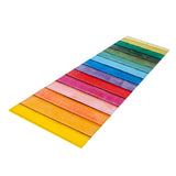 Max Rustic Runner Rug Floor Mat Modern Home Strip Rug Rainbow(40x120cm)