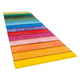 Max Rustic Runner Rug Floor Mat Modern Home Strip Rug Rainbow(40x120cm)