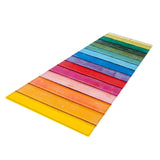 Max Rustic Runner Rug Floor Mat Modern Home Strip Rug Rainbow(40x120cm)