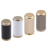 Max Alloy Curtain Decorative Pole/Rod Finials Ends Head Cap 28mm Dia. Black