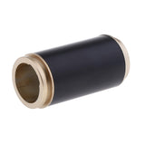 Max Alloy Curtain Decorative Pole/Rod Finials Ends Head Cap 28mm Dia. Black