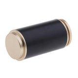 Max Alloy Curtain Decorative Pole/Rod Finials Ends Head Cap 28mm Dia. Black