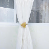 Max Stretchable Magnetic Curtain Drapery Tieback Buckle Clip 35.5cm Pink