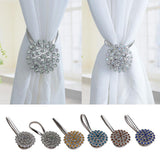 Max Curtain Tieback Magnetic Diamond Curtain Holdbacks Home Office Decoration 1