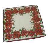 Max Cotton Linen Christmas Sofa Cushion Cover Throw Pillow Case Flowers
