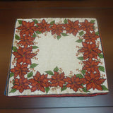 Max Cotton Linen Christmas Sofa Cushion Cover Throw Pillow Case Flowers