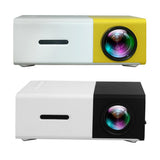 Maxbell Portable Mini Projectors 1080P Video 320x240 Pixel For Home Party Yellow